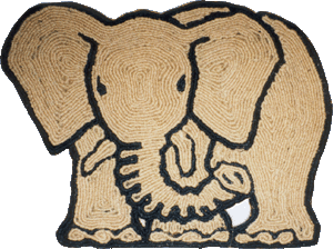 Elefant frontal
